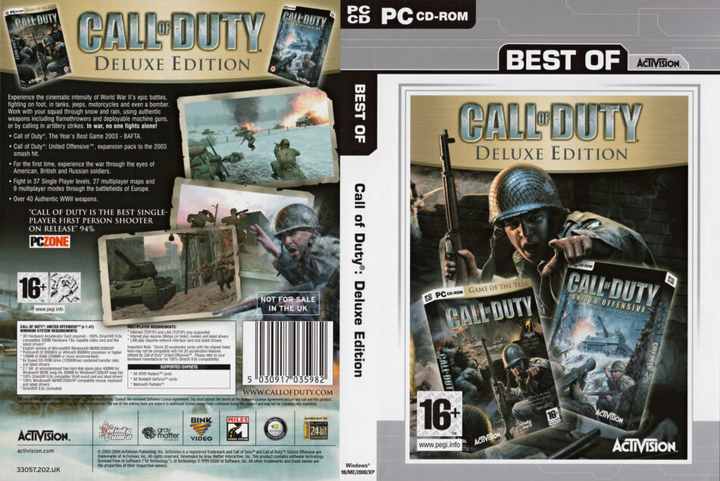 Call of Duty Deluxe Edition free download for pc win